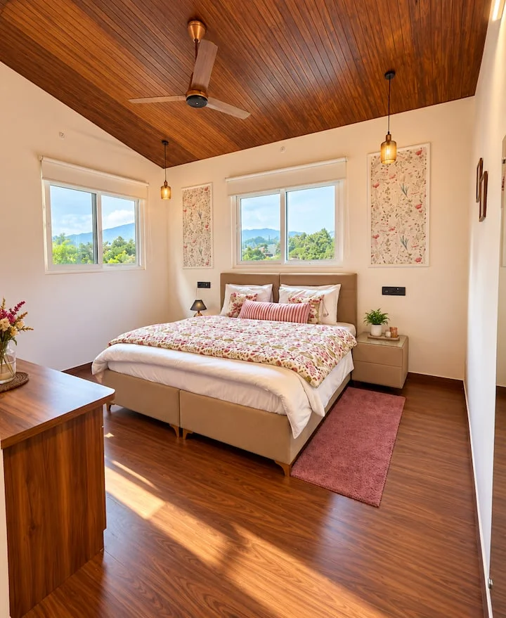 Musk Rose · Second king bedroom