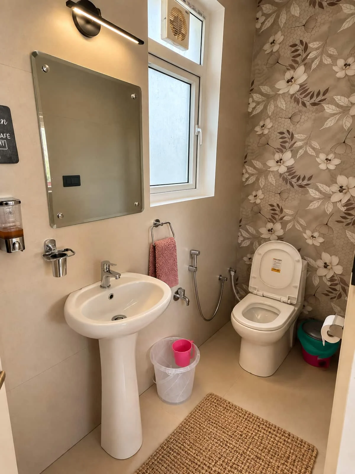 Musk Rose · Ground-floor common washroom